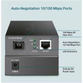 TP-LINK 10/100 WDM Media Converter TL-FC111B-20 , Standarde si protocoale: IEEE802.3, IEEE802.3i, IEEE802.3u, Interfata: 1× 100 Mbps SC Fiber Port, 1× 10/100 Mbps RJ45 Port (Auto MDI/MDIX), Dimensiuni: 94.5* 73*27 mm,