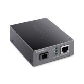 TP-LINK Gigabit WDM Media Converter, TL-FC311A-2, Standarde si protocoale: IEEE 802.3i, 802.3u, 802.3ab, 802.3z, interfata: 1 x Gigabit SC fiber, 1× 10/100/1000 Mbps RJ45 Port (Auto MDI/MDIX), UTP category 5, 5e cable (maximum 100m), dimensiuni: 94.5×73.0