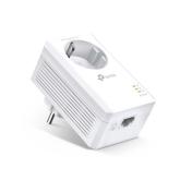 TP-Link Powerline Gigabit Passthrough, HomePlug AV2,IEEE 1901, IEEE 802.3, IEEE 802.3u, IEEE 802.3ab, Gigabit Ethernet Port, Aria de acoperire: 300M, CONTINUT PACHET 1X adaptoare powerline ethernet, viteze mari de transfer de date, de până la 1000 Mbps.