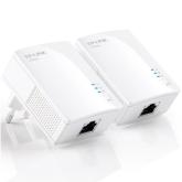TP-LINK 200Mbps Nano Powerline Ethernet Adapter Kit, Plug and play; Nano Size, HomePlug AV, Twin Pack,  Support Multiple IPTV Streams