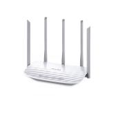 Router Wireless TP-Link ARCHER C60, 4*10/100Mbps LAN Ports ,1*10/100MbpsWAN Port, 2 antene*5GHz/3 antene 2.4GHz, dual-band AC1350(450/867Mbps),Buton Wireless ON/OFF, compatibil streaming video 4K