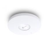 TP-Link Wireless Access Point EAP650, AX3000 Wireless Dual Band Indoor, 1× Gigabit Ethernet (RJ-45) Port (Support 802.3at PoE), antenna interna: 2.4 GHz: 2× 4 dBi, 5 GHz: 4× 5 dBi, Standarde Wireless: IEEE 802.11ax/ac/n/g/b/a, Rată de Semnal: 5 GHz: Până 