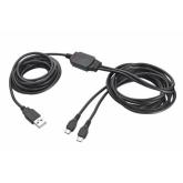 Accesoriu gaming Trust GXT 222 Duo Charge & Play Cable pentru PS4
