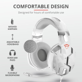Casti cu microfon Trust GXT 322W Carus Gaming Headset, snow camo