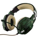 Casti cu microfon Trust GXT 322C Carus Gaming Headset, jungle camo