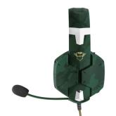 Casti cu microfon Trust GXT 322C Carus Gaming Headset, jungle camo