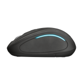 Mouse fara fir Trust Yvi FX Wireless Mouse - negru  Specifications General Height of main product (in mm) 95 mm Width of main product (in mm) 57 mm Depth of main product (in mm) 40 mm Total weight 84 g Formfactor compact Ergonomic design no  Connectivity 