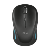 Mouse fara fir Trust Yvi FX Wireless Mouse - negru  Specifications General Height of main product (in mm) 95 mm Width of main product (in mm) 57 mm Depth of main product (in mm) 40 mm Total weight 84 g Formfactor compact Ergonomic design no  Connectivity 