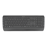 Kit tastatura si mouse Trust Tecla-2, wireless, negru