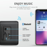 Boxa Portabila Trust Axxy, Bluetooth Wireless Speaker, negru