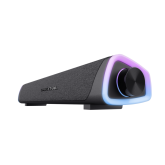 Soundbar Trust GXT 620 Axon, puetere (RMS) 6W, frecventa 20 Hz - 20.000 Hz, audio input 3.5mm (1.4m), iluminare RGB, alimentare prin USB,  negru