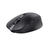 Mouse Trust Ozaa compact, rezolutie maxima 3200 DPI, interfata USB-A, USB-C, negru