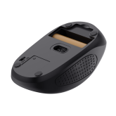 Mouse Trust cu Bluetooth, ambidextru, 3 butoane (neprogramabile), DPI ajustabil (max. 1600), functioneaza cu 2 baterii AAA (incluse in pachet), negru