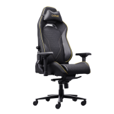 Scaun gaming Trust GXT 721 Ruya Pro Premium, iluminare RGB, 5 roti, ridicare pe gaz clasa 4, adjustabil pe inaltime, material piele PU, greutate maxima suportata 150 kg, negru