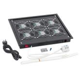 Panou ventilatie Triton pentru rack de podea 19