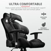 Scaun Trust GXT 707 Resto Gaming Chair, Negru