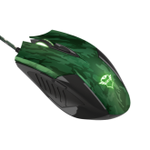 Mouse Trust GXT 781 Rixa Camo, Gaming Mouse, verde militar