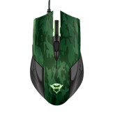 Mouse Trust GXT 781 Rixa Camo, Gaming Mouse, verde militar