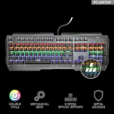 Tastatura Trust GXT 877 Scarr Mechanical Gaming, negru