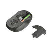 Mouse Trust Ziva, Wireless, Negru