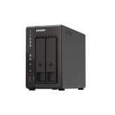 NAS QNAP 253E 2-Bay, CPU Intel® Celeron® J6412 4-core/4-thread processor, burst up to 2.6 GHz, RAM 8 GB DDR4 onboard not expandable, HDD 2.5