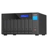 NAS QNAP H874 8-Bay, CPU Intel® Core™ i7 12-core 20-thread Processor, RAM 32GB (2x 16GB) DDR4 SODIMM (Max. 64GB), 8 x 2.5