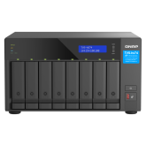 NAS QNAP h874T 8-Bay, CPU Intel® Core™ i9 16-core 24-thread Processor, RAM 64GB (2x 16GB) DDR4 SODIMM (Max. 64GB), 8 x 2.5
