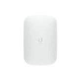 UBIQUITI Unifi6 Range Extender, U6-EXTENDER, Dual-Band WIFI6, 2.4 GHz 573.5 Mbp, antena 5dbi, 5 GHz 4.8 Gbps, antenna 6dbi, standard wireless: 802.11a/b/g WiFi 4/WiFi 5/WiFi 6, 300+ clienti, interfa management- Bluetooth, dimensiuni: 169.7 x 112.2 x 32.2 