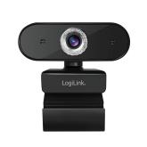 CAMERA WEB LOGILINK senzor.  720p HD cu rezolutie video 1280x720; inclinare 30grade, rotatie 180grade, microfon, cablu 1.45m, 