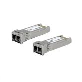 Ubiquiti U Fiber, UF-MM-10G; Multi-Mode Module; 10G, 2-Pack; Data Rate: 10 Gbps SFP+; Cable Distance: 300M; Connector Type: (2) LC.