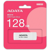 MEMORIE USB 3.2 ADATA 64 GB, protectie slide laterala, carcasa plastic, alb, 