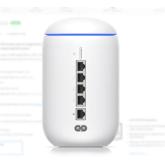 Ubiquiti UniFi Dream Router,  High‐Performance Dual Band, Procesor: Dual-Core ® Cortex ® A53 at 1.35 GHz, 2Gb RAM, interfata management: retea/Bluetooth, interfata: 1 x WAN 1Gbe, 4 x LAN 1Gbe, 2 x POE, 1 x Antena interna, viteza transfer: 2.4Ghz 600Mbps, 