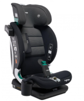 Scaun auto I-size U-Grow Goldfix Plus, isofix, 76-150 cm (9-36 kg), boxa bluetooth , negru