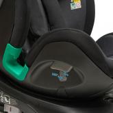 Scaun auto rotativ 360 gr,isofix,Negru