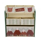 Dulap depozitare jucarii Green Forest UGMDU07-GNF