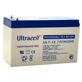 Ultracell | UL12V7AH | UL7-12 | Baterie UPS | 12 V | 7 A | Borne F1 | 152 x 65 x 93.4 mm