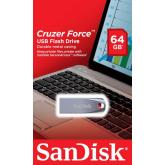 Memorie USB Flash Drive SanDisk Cruzer Force, 64GB, USB 2.0