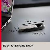 Memorie USB Flash Drive Sandisk Extreme GO, 64GB, USB 3.1, negru