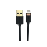 Cablu Duracell USB-A to Lightning C89 0.3mBlack 
