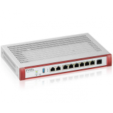ZYXEL |USGFLEX200H-EU0102F| USG Flex 200H | UTM Firewall | Porturi 6 Gigabit LAN, 2 2.5GB,  1 USB 3.0, 1 RJ45 | 5000 Mbps SPI Firewall | 1200 Mbps VPN | 50 SSL VPN user | Security bundle 1 an