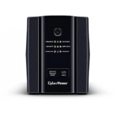 UPS CYBER POWER Line Int. cu management,  LED,  1500VA/ 900W, AVR, 4 x socket Shucko, indicatie status cu LED, 2 x baterie 12 V/7.5Ah, Backup 60 - 90 min, incarc. 8h, con. USB, combo RJ45, charg.: USB-A / USB-C, GreenP, 