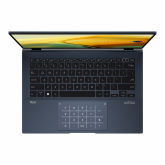 Laptop ASUS ZenBook, UX3402ZA-KM048W, 14.0-inch, 2.8K (2880 x 1800) OLED 16:10, i7- 1260P Intel(R) Iris Xe Graphics, 16GB LPDDR5 on board, 512GB, Ponder Blue, Windows 11 Home, 2 years