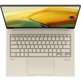 Laptop ASUS ZenBook 14X, UX3404VC-M3043X, 14.5-inch, 2.8K (2880 x 1800) OLED 16:10 aspect ratio, Intel® Core™ i9-13900H Processor 2.6 GHz (24MB Cache, up to 5.4 GHz, 14 cores, 20 Threads), NVIDIA® Geforce RTX™ 3050 4GB Laptop GPU, LPDDR5 32GB, 1TB M.2 NVM