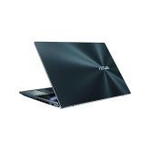 Laptop ASUS Zenbook, UX582ZW-H2021X, 15.6-inch, 4K (3840 x 2160) OLED 16:9, i7-12700H Processor 2.3.GHz, NVIDIA(R) GeForce(R) RTX(T) 3070  Ti Laptop , 32GB LPDDR5 on board, 1TB, Celestial Blue, 2 years, Windows 11 Pro