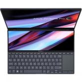 Laptop ASUS ZenBook ProDuo 14, UX8402VV-P1021X, 14.5-inch, 2.8K (2880 x 1800) OLED 16:10 aspect ratio, Intel® Core™ i9-13900H Processor 2.6 GHz (24MB Cache, up to 5.4 GHz, 14 cores, 20 Threads), NVIDIA® GeForce RTX™ 4060 Laptop GPU, LPDDR5 32GB, 2TB M.2 N