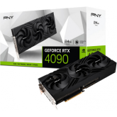 Placa video PNY GeForce RTX 4090 24GB VERTO Triple Fan, GDDR6X, 2235MHz Clock Speed, 384BIT, 3x DisplayPort 1.4a, 1x HDMI 2.1, PCIe 4.0