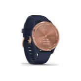 Ceas Smartwatch Garmin Vivomove 3S S/E EU Sport, Blue-Gold, Silicone