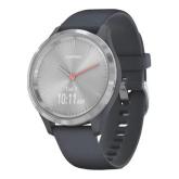 Ceas Smartwatch Garmin Vivomove 3S S/E EU Sport, Silver-Blue