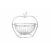 COS FRUCTE METALIC CU STAND, 30x29 CM,VANORA HOME