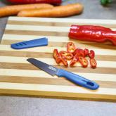 Cutit cu teaca 9.5 cm , albastru